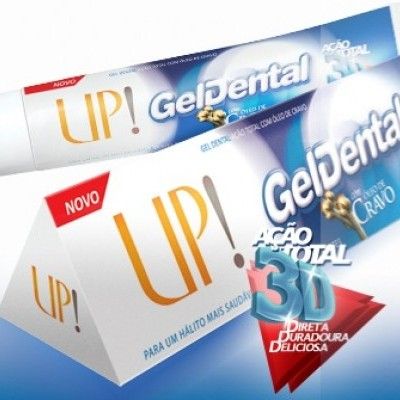 Gel dental UP! com oleo de cravo